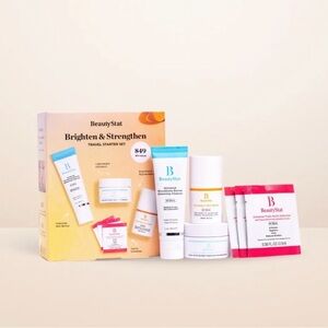 BeautyStat Skincare Starter Set - White, Blue, and Red
